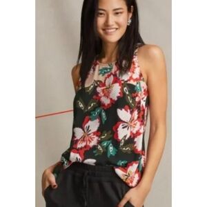 CAbi Hibiscus Sleeveless Blouse